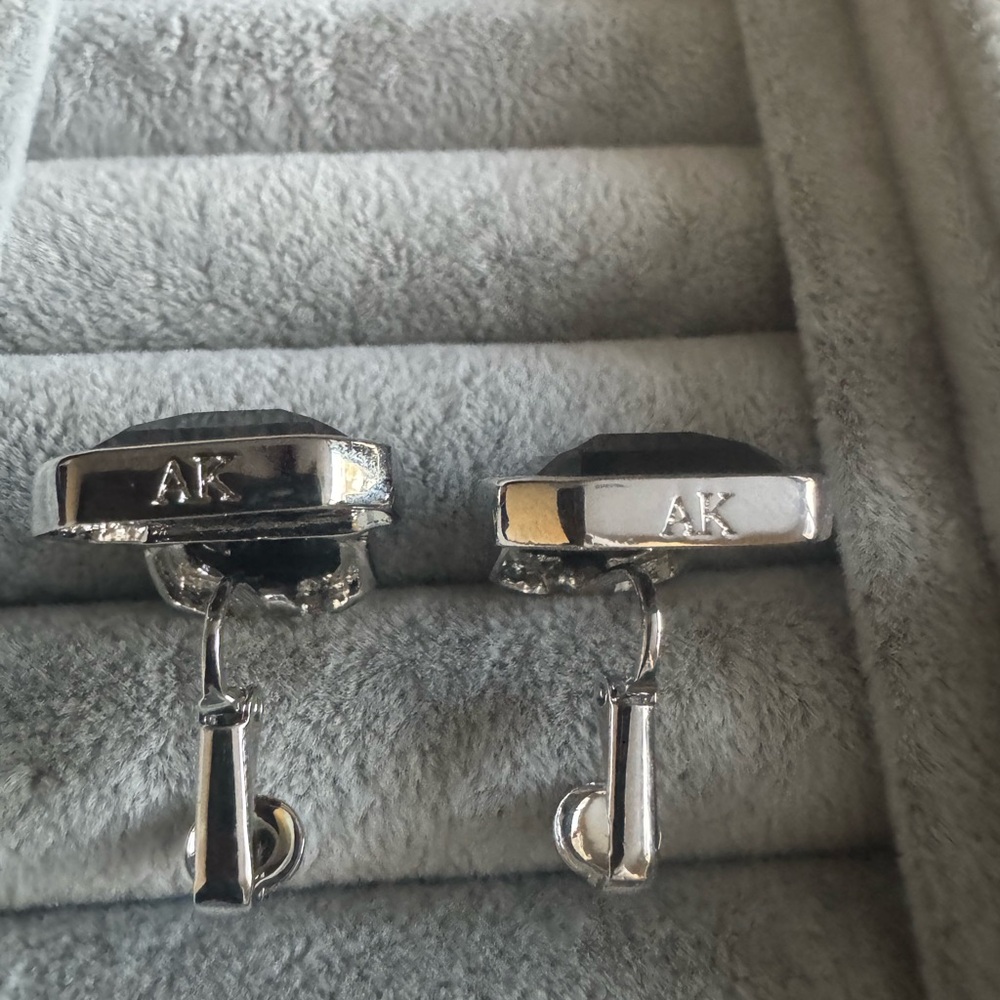 Anne Klein Clip Earrings - Picture 3 of 9